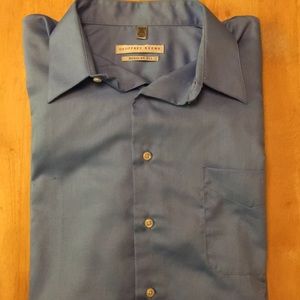 Geoffrey Beene Blue Dress Shirt